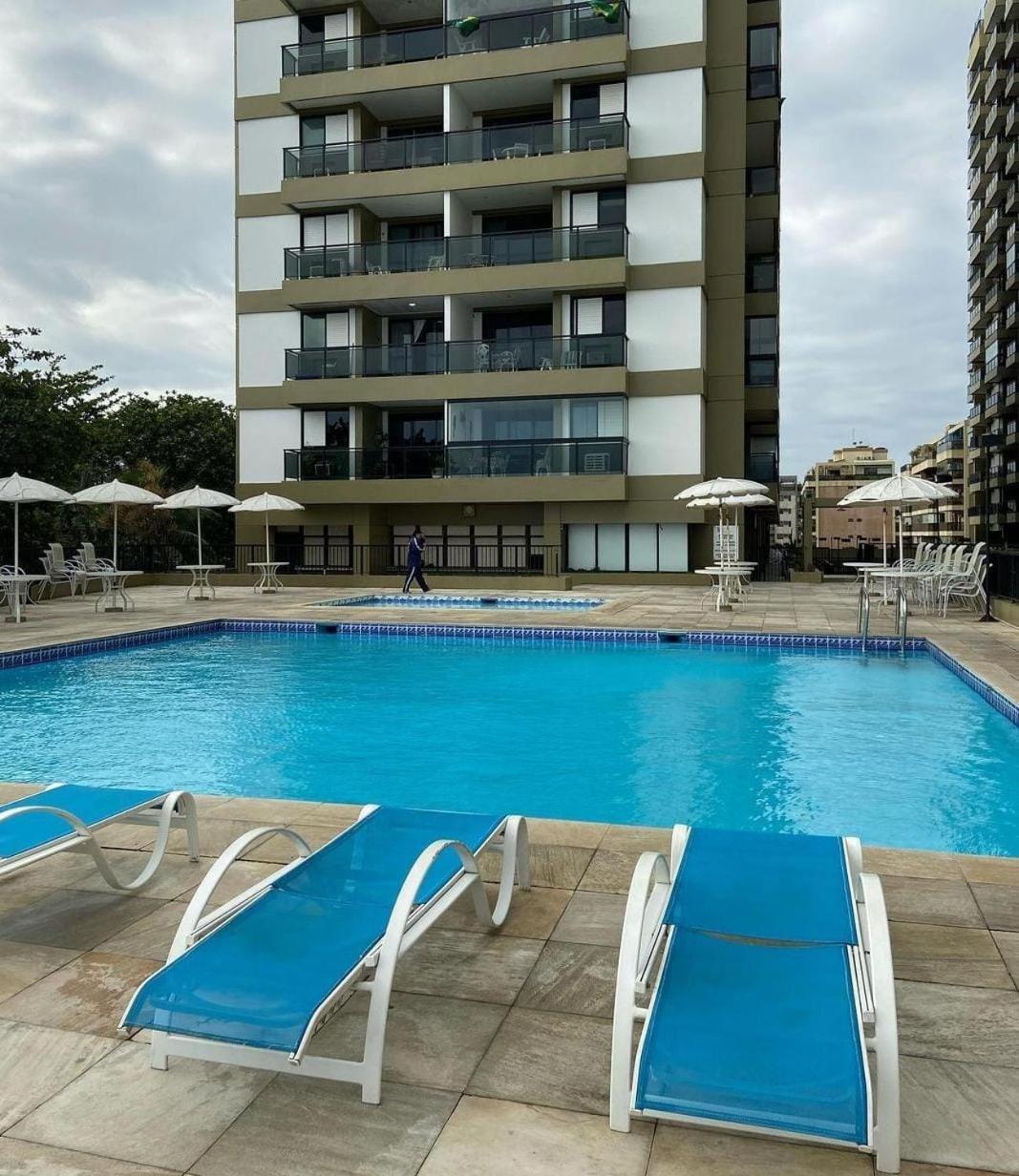 Lindo Apto No Barrabela, Todo Equipado, Com Arcondicionados Split Novos No Quarto E Na Sala, Limpissimo, Cheiroso, Novinho, Condominio Em Frente A Praia, Com Piscina Aquecida, Sauna, Quadra, Academia, Lavanderia, Salao De Beleza, Restaurantes, Mercad Rio de Janeiro Exterior foto